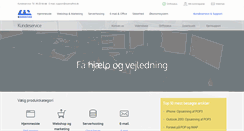 Desktop Screenshot of knowledgebase.wannafind.dk